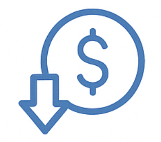Save cost in the long run icon